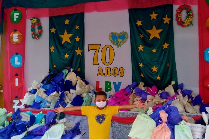 Natal da LBV, leva esperança às famílias de baixa renda em AL