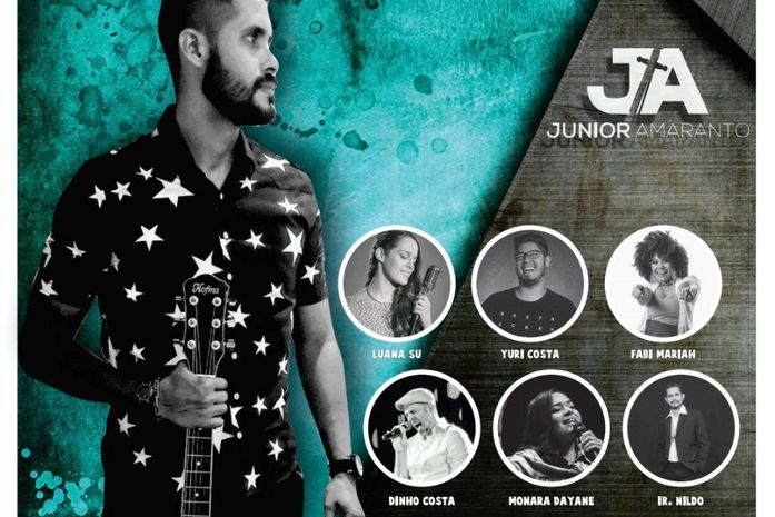 Júnior Amaranto lança CD em show beneficente na Casa Dom Bosco