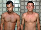 Rogério Lourenço da Silva, de 23 anos, e Felipe Gomes dos Santos, de 19 anos, respectivamente