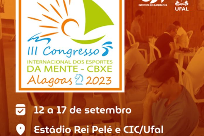 Congresso Internacional de Jogos da Mente acontece na Ufal a partir desta terça (12)