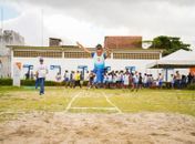 Gigantão Vila Olímpica recebe torneio de atletismo escolar