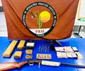 PM apreende 36 armas de fogo e mais de 17 Kg de drogas na última semana em Alagoas