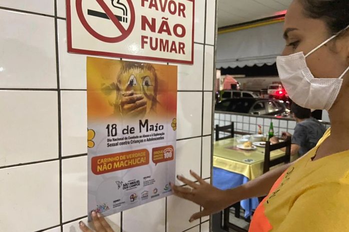 Ação de conscientização foi realizada em bares e restaurantes de São Miguel dos Campos