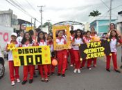 Prefeitura de Penedo realiza caminhada de alerta sobre proteção e direitos de crianças e adolescentes
