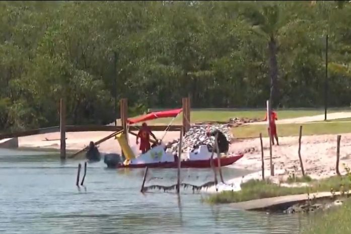 Corpo de homem que pulou de catamarã é encontrado por mergulhadores em Marechal Deodoro