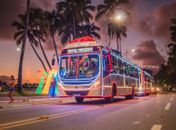 Passeios gratuitos de ônibus na orla marítima começam neste domingo (17)
