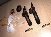 Material apreendido durante a Operação