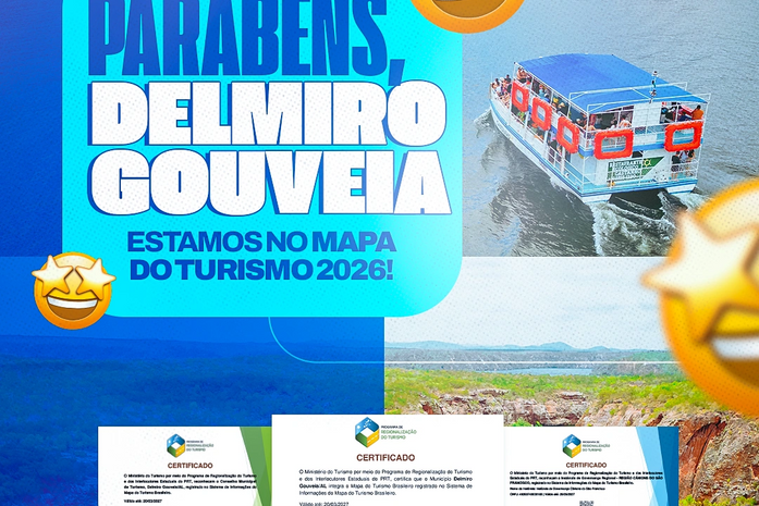 Delmiro Gouveia renova permanência no Mapa do Turismo Brasileiro até 2027