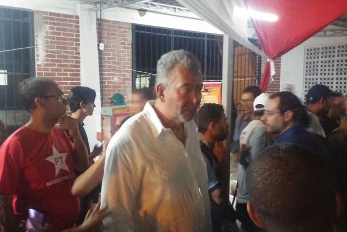 Paulão esteve presente à visita de Lula a Alagoas