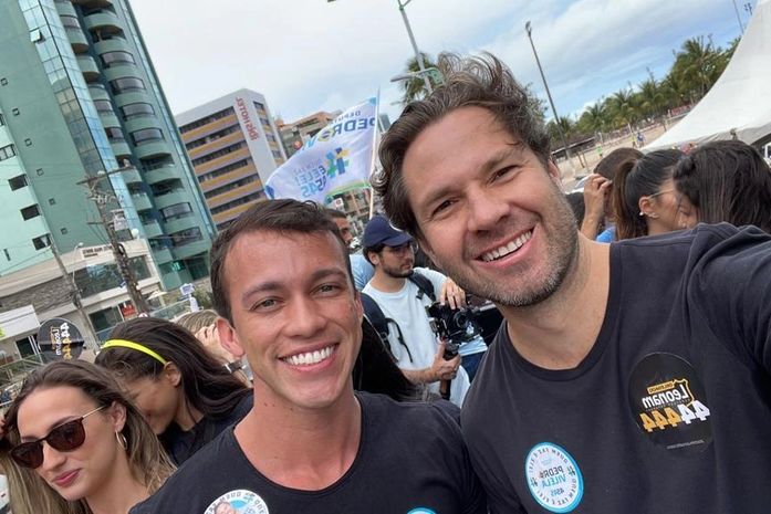 Pedro Vilela e delegado Leonam fazem ato em Maceió em defesa da causa animal e da ética na política