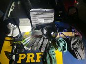 PRF em Alagoas prende dupla que realizava furtos em estacionamentos de Aracaju