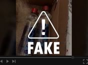 É fake: Governo não entregou caixas de álcool com "areia" para hospital de Arapiraca