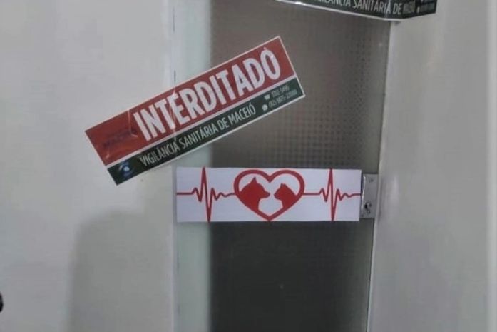 Sem alvará e sem higiene: Vigilância Sanitária interdita clínica veterinária em Maceió