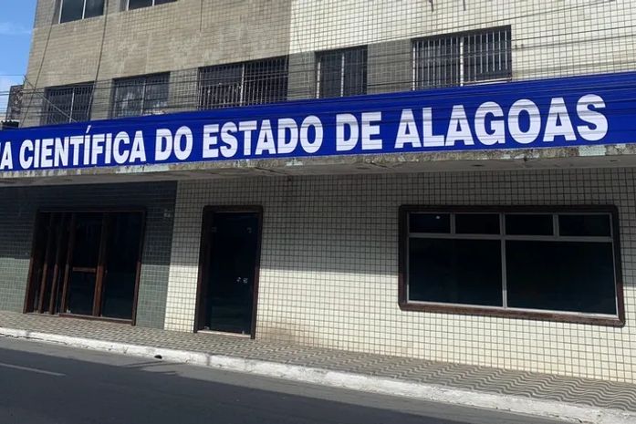 Sede da Polícia Científica de Alagoas, em Maceió