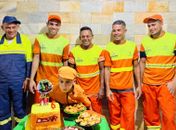 Garis de Maceió participam do aniversário do pequeno César