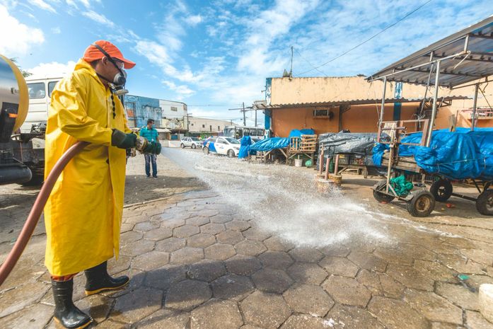 Novo Mutirão de limpeza beneficia Mercado da Produção