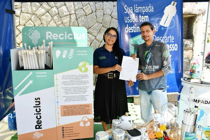 Secretaria de Meio Ambiente lança Projeto Descarte Certo de Lâmpadas em São Miguel dos Campos