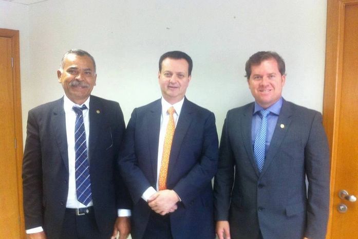 Tarcizo Freire participa em Brasília de audiência com ministro das Cidades