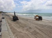 Obra de contenção no Pontal da Barra chega a 90% de conclusão