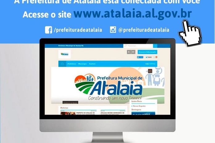 Prefeitura de Atalaia lança site oficial