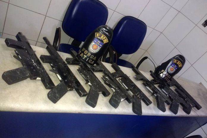 Armas apreendidas