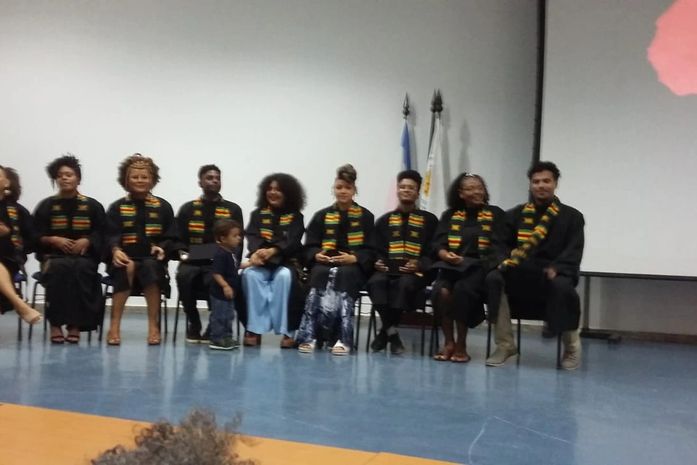 1ª turma do curso de Ciências Sociais de cotistas negr@s da UFES faz cerimônia não-oficial de formatura.