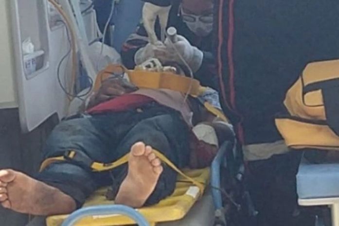 Motorista foi resgatado por policiais