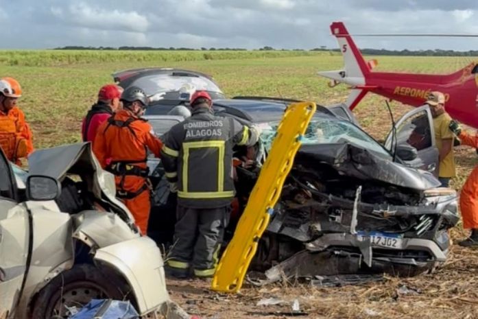 Vereador de município de AL está entre vítimas de grave acidente na AL-420, em Roteiro