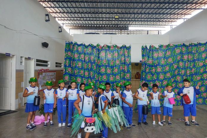 Escola Municipal Luíza Suruagy resgata tradição do folclore brasileiro