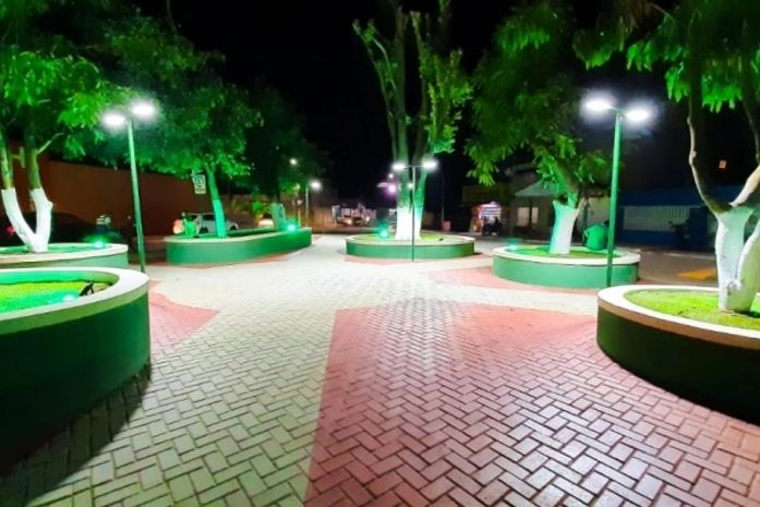 Praça do Queijeiro foi contemplada com o Programa Pequenas Obras, Grandes Mudanças