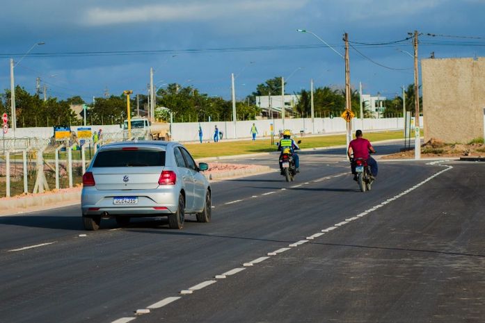 Governado do Estado entrega primeira etapa da Avenida do Futuro, em São Miguel dos Campos