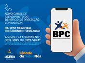 Beneficiários do BPC de Maceió têm novo canal de atendimento