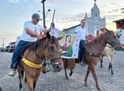 Povoado Tapera em Anadia abre os festejos da padroeira Santa Luzia com tradicional festa dos bandos