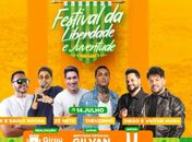 Assista ao primeiro dia de shows do 3º Festival da Liberdade e Juventude de Girau do Ponciano