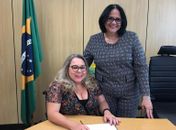 Rosinha da Adefal e Damares Alves