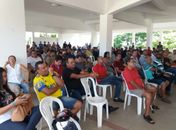 Militares reunidos em assembleia, no ano passado
