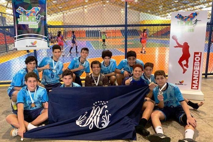 Alunos de handebol são campeões do JEAL e vão representar Alagoas no Rio Grande do Norte