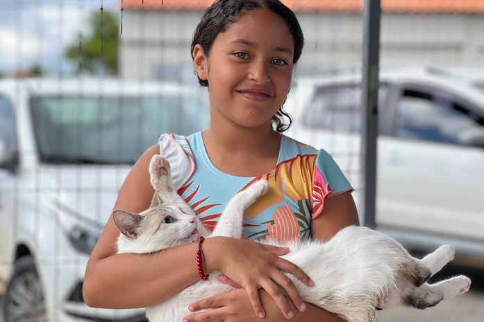 Castração gratuita beneficia dezenas de animais no Distrito Sinimbu neste sábado (24)