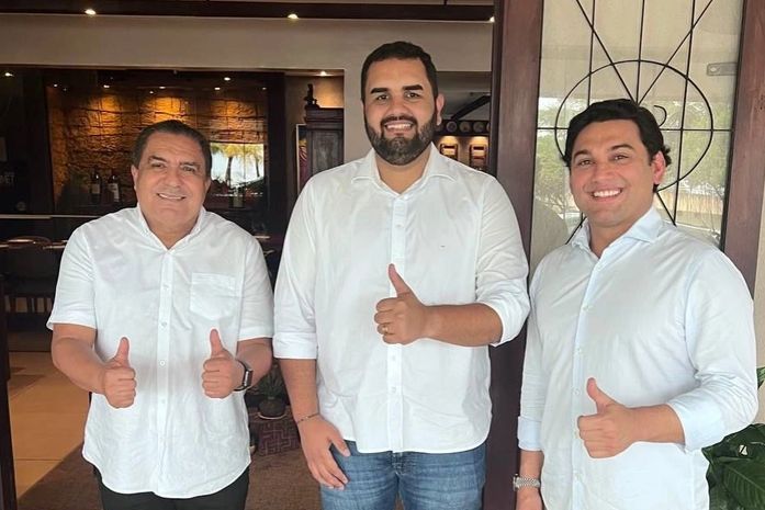 Rodrigo Valença conquista apoio do prefeito Thiago Freitas e do deputado Inácio Loiola