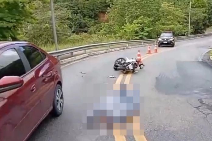Jovem morre após perder o controle da moto e bater em carro no Barro Duro