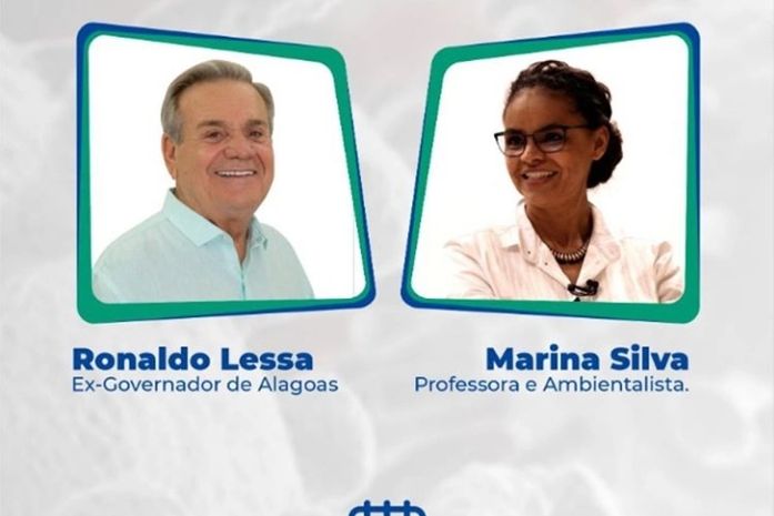Em live, Ronaldo Lessa e Marina Silva debatem sobre a pandemia