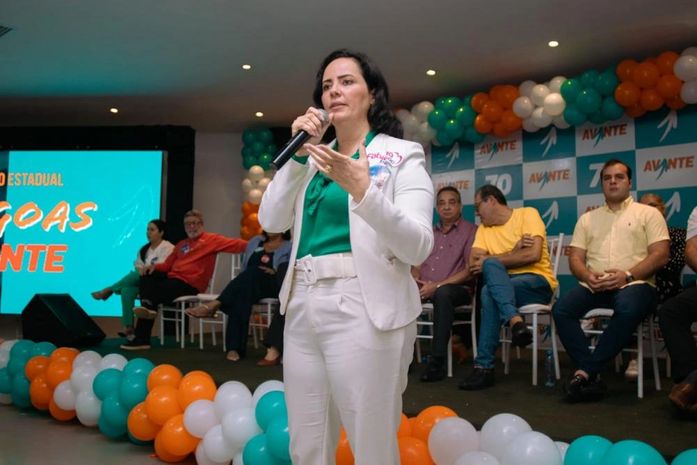 Ex-prefeita Fabiana Pessoa é o nome do Avante, na disputa pela prefeitura de Arapiraca