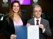 Ceci Hermann reafirma protagonismo feminino e consolida pauta de proteção à mulher alagoana  