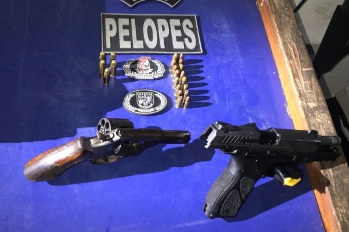 Armado, suspeito de crime tenta reagir a abordagem da Polícia Militar 