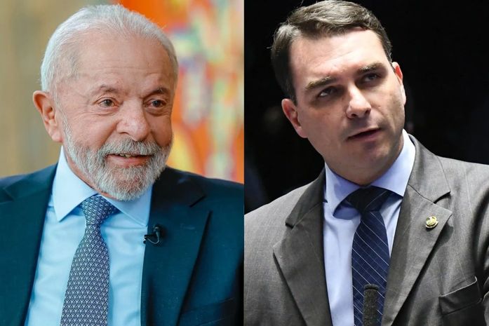 Lula e Flávio no empate técnico