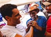“Venderam a água e entregam o pior saneamento do Brasil”, afirma JHC durante romaria em Dois Riachos