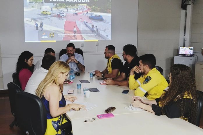 SMTT apresentou proposta para o líder do governo na Câmara, vereador Chico Filho