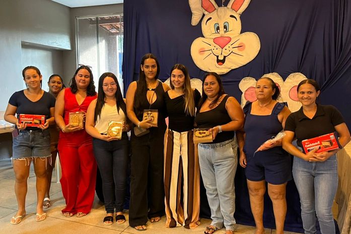 Assistência Social de Santana do Mundaú oferta tradicional curso de Ovos de Páscoa