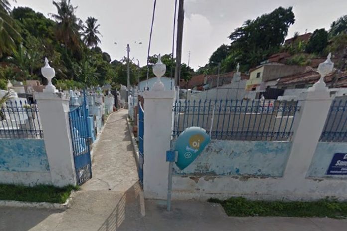 Cemitério Santo Antônio, no bairro do Bebedouro