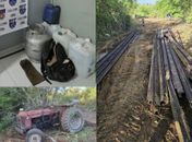 Dupla é presa após tentar furtar trilhos de ferrovia desativada no sertão de Alagoas